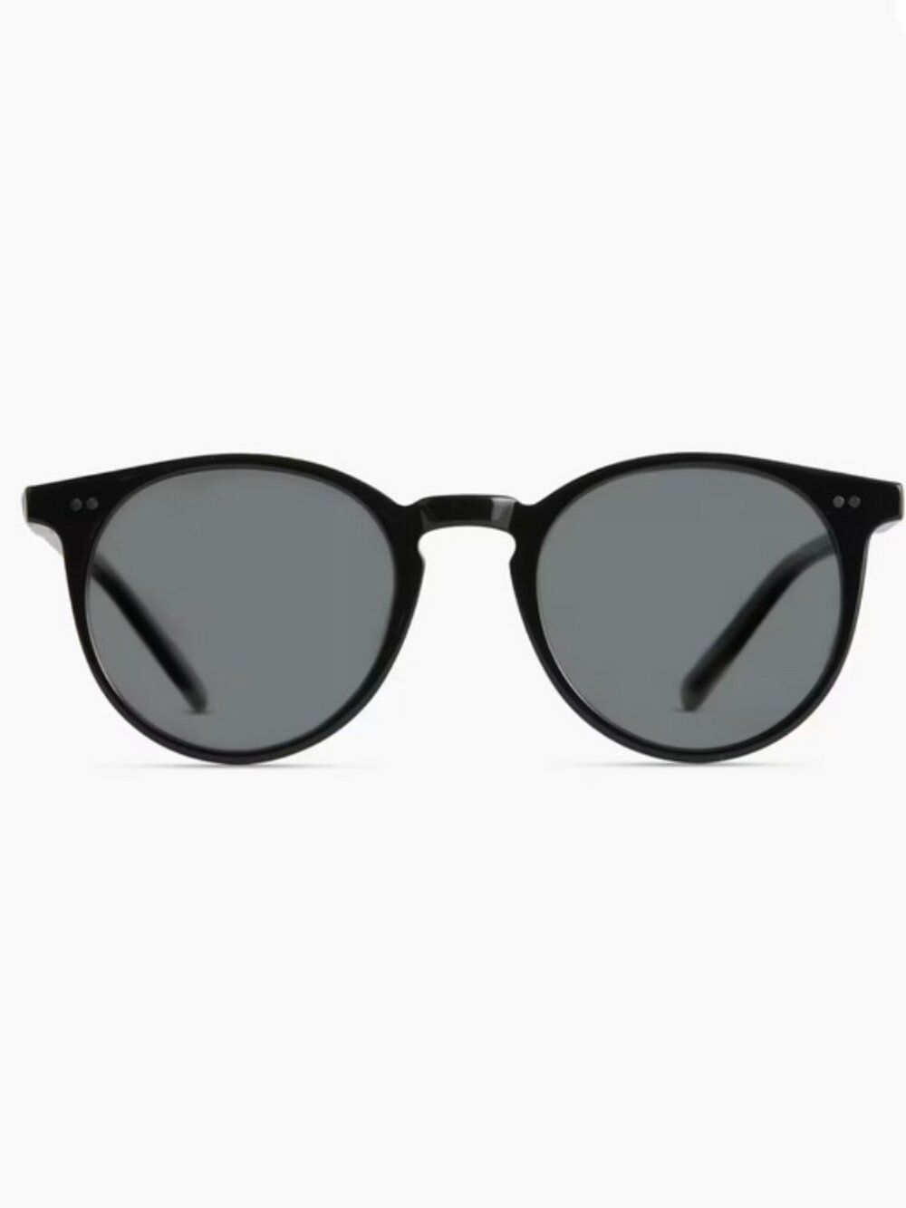 NWT Quince Noah Polarized Acetate Sunglasses Black with Grey Lenses